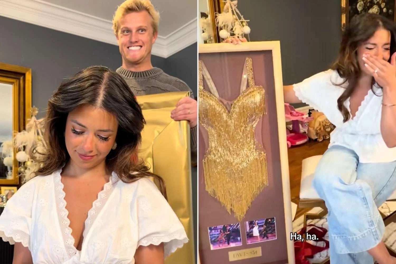 Jen Affleck Breaks Down in Tears as Husband Zac Affleck Gifts DWTS Costume Watch